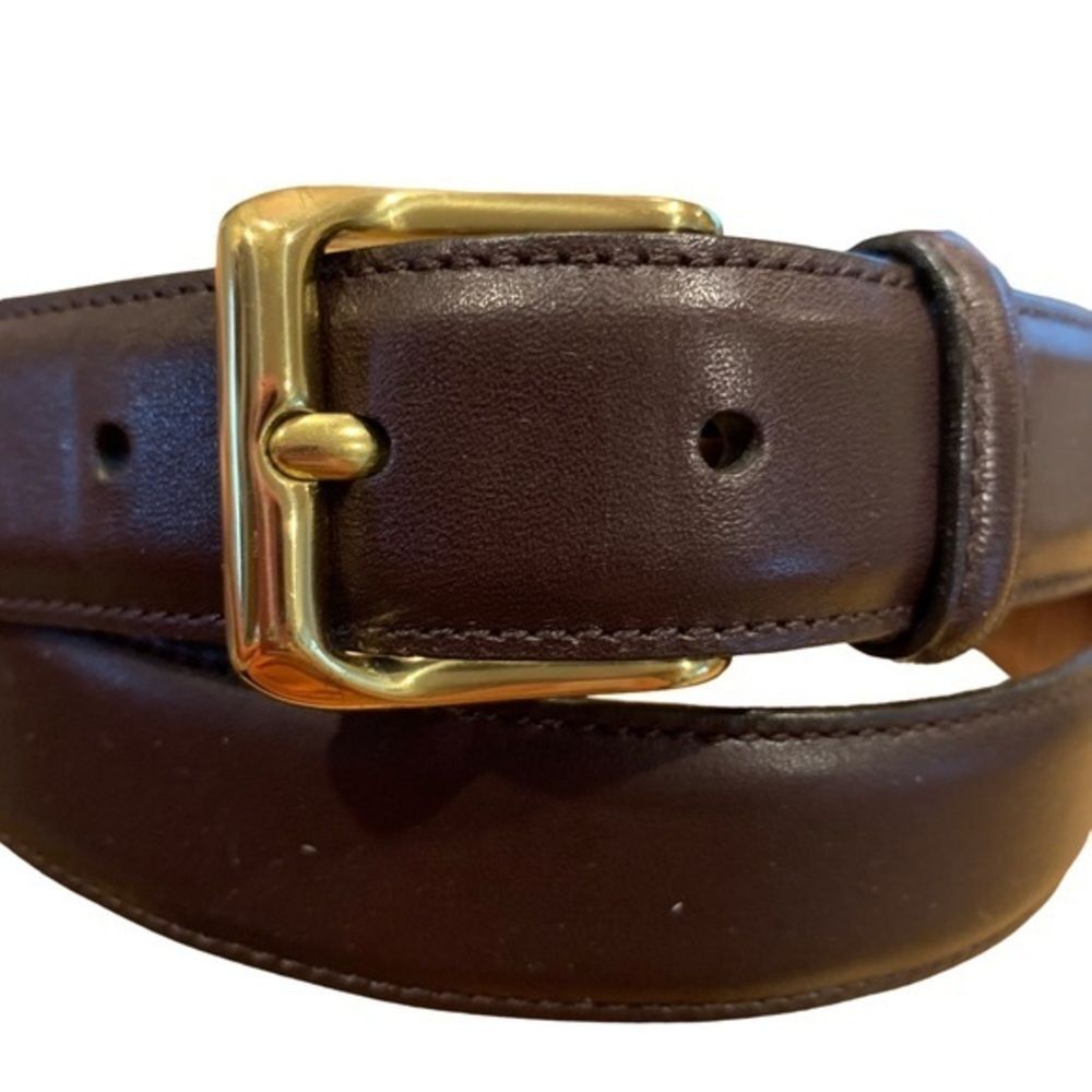Coach Brown Leather Belt 35”